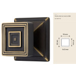 Opera Linea Calì Ручка с розеткой Винтажная неоклассика