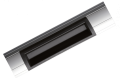 P300RP Электромагнит, применяемый с ручкой 400 мм 300 кг алюминиевого профиля - NFS61937 CDVI