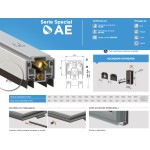 Проект Excluder для двери AE Comaglio серии специально для европейского палаты