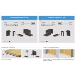 Ограничитель сквозняка для раздвижной двери 2020LSD Comaglio Sliding Series