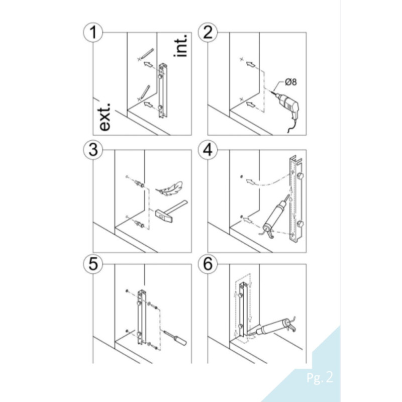Алюминиевая противопаводковая защита для двери и гаража