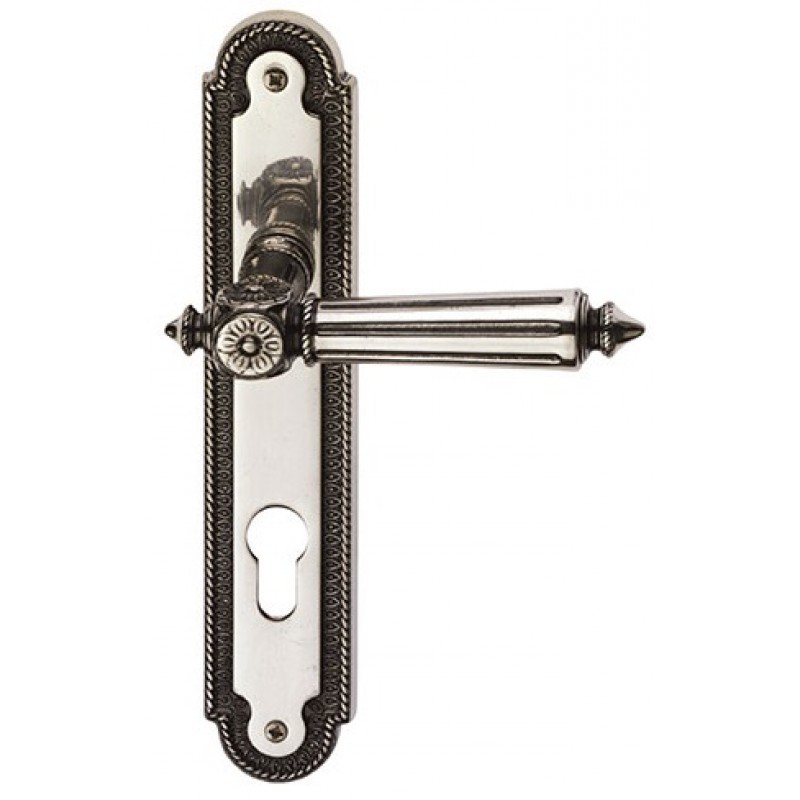 Королева Classique PFS Pasini для латуни ручка двери на табличке