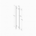 PBA Ручка 200C-V из нержавеющей стали AISI 316L с замком Инкорпорейтед