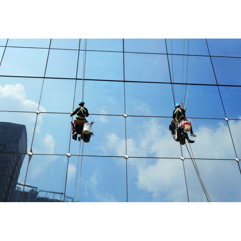 Клейкая зеркальная пленка для стекла Reflectiv MIR 500 однонаправленная серебристая