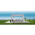 Биоклиматическая пергола Velia Effezeta System Light Experience