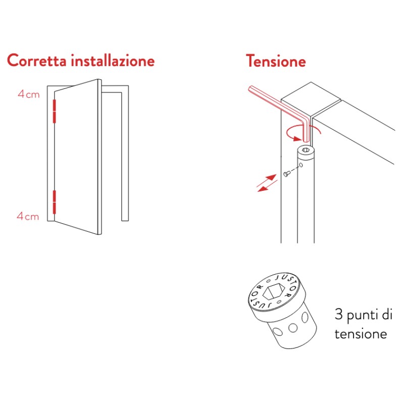 Ленточный штифт с подшипником Justor PPM CR