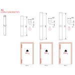 Штифт с приварным подшипником Justor PG CR