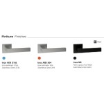 Дверная ручка Phoenix Reguitti из нержавеющей стали