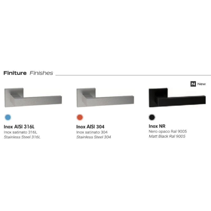 Дверная ручка Phoenix Reguitti из нержавеющей стали