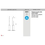 Напольная подставка для ванной комнаты Colombo Mini B4018