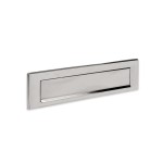 Большая латунная табличка для почтовых ящиков Silmec S661