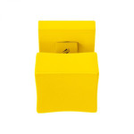 Фиксированная дверная ручка ONE Q MOOD COLOMBO 52x52 мм