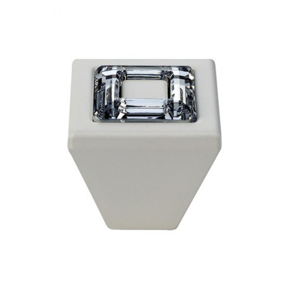 Ручка Linea Cali Mobile Ring Кристалл PB с кристаллами Swarowski® Matt White