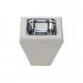 Ручка Linea Cali Mobile Ring Кристалл PB с кристаллами Swarowski® Matt White