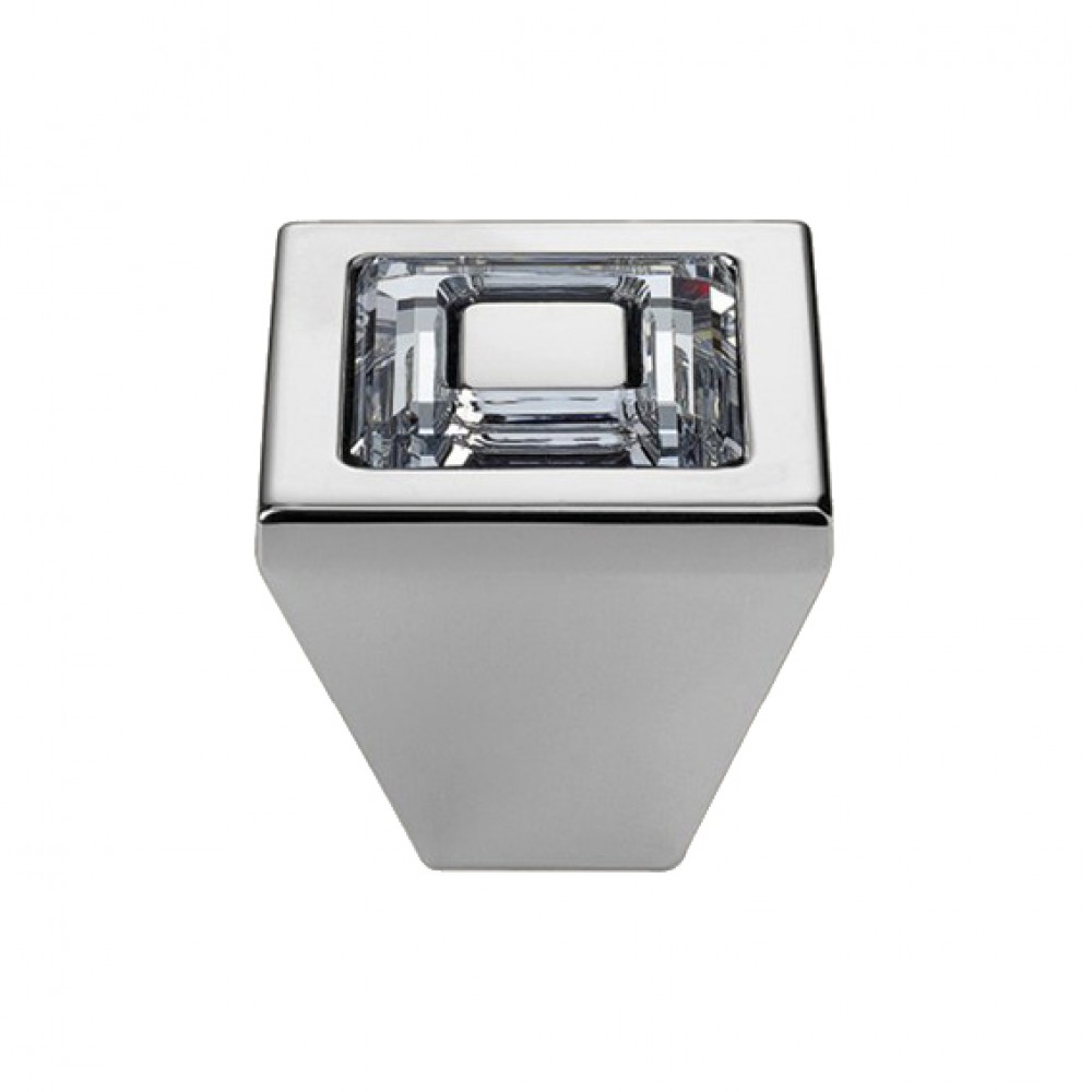 Mobile Linea Cali ручка Кристалл кольцо с кристаллами Swarowski® PB полированный хром