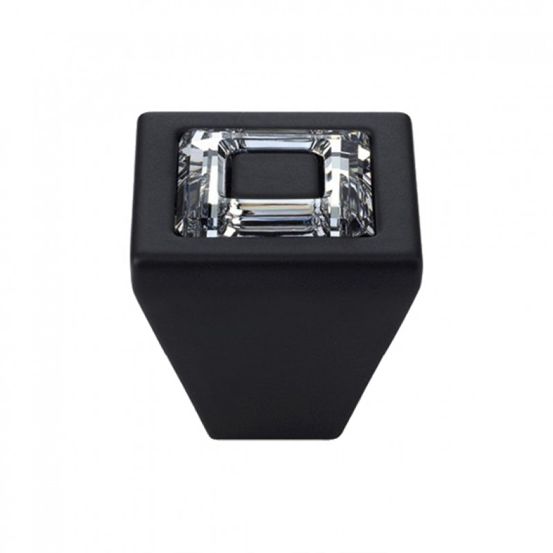 Ручка Linea Cali Mobile Ring Кристалл PB с кристаллами Swarowski® Matt Black