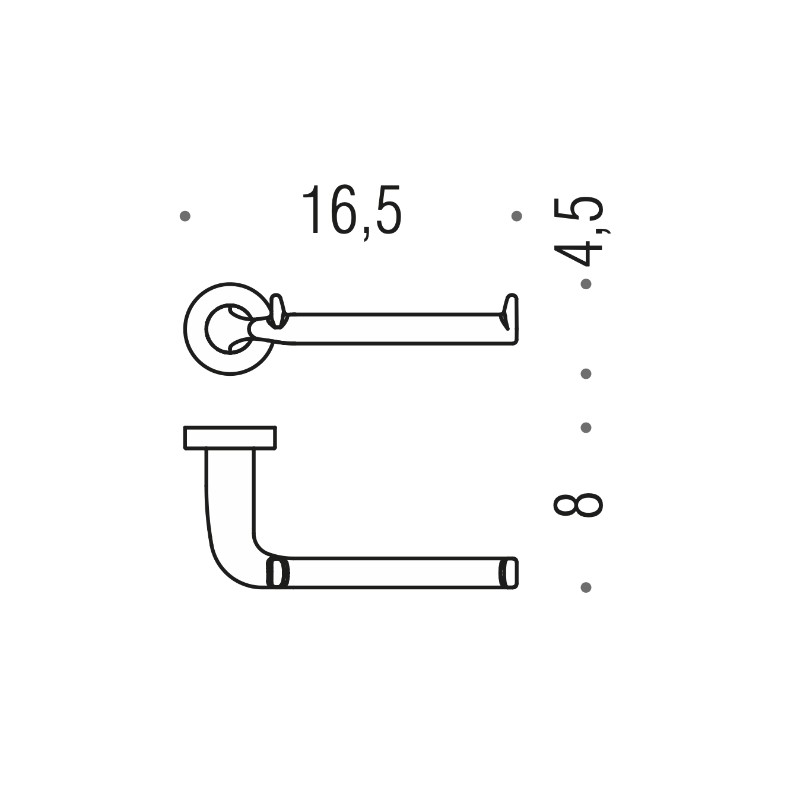 Держатель для туалетной бумаги Colombo Design Basic