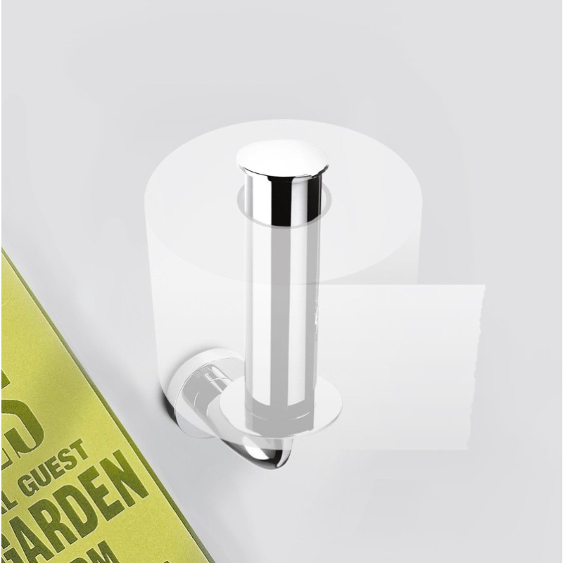 Вертикальный держатель рулона туалетной бумаги Colombo Design Basic B2790
