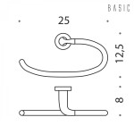 Кольцо полотенца ванной Colombo Design Basic B2731