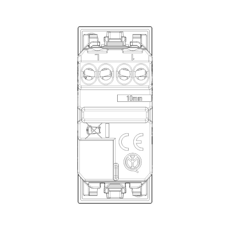 Кнопка VIMAR LINEA 30008A 1P NO 10A Axial Выбор цвета