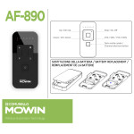 Comunello AF 890 Пульт 6 каналов для приводов