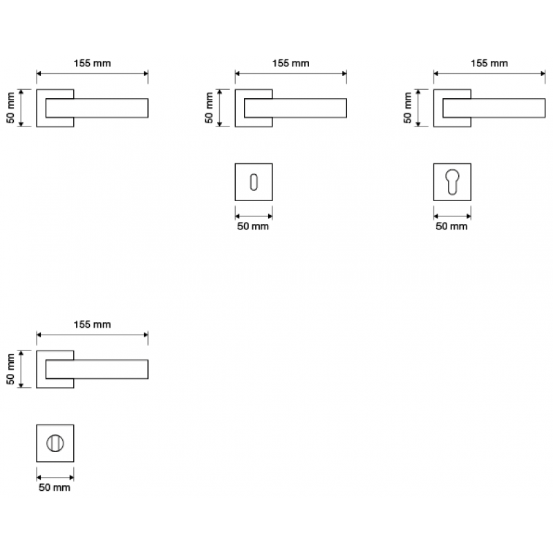 Отражение Синий Mesh Полированный хром ручка порт Rosetta Linea Cali Кристалл