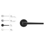 Ring Arieni 4600 Дверная ручка с круглой розеткой