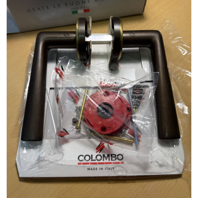 Robotre Bronze Colombo Дверная ручка на розетке