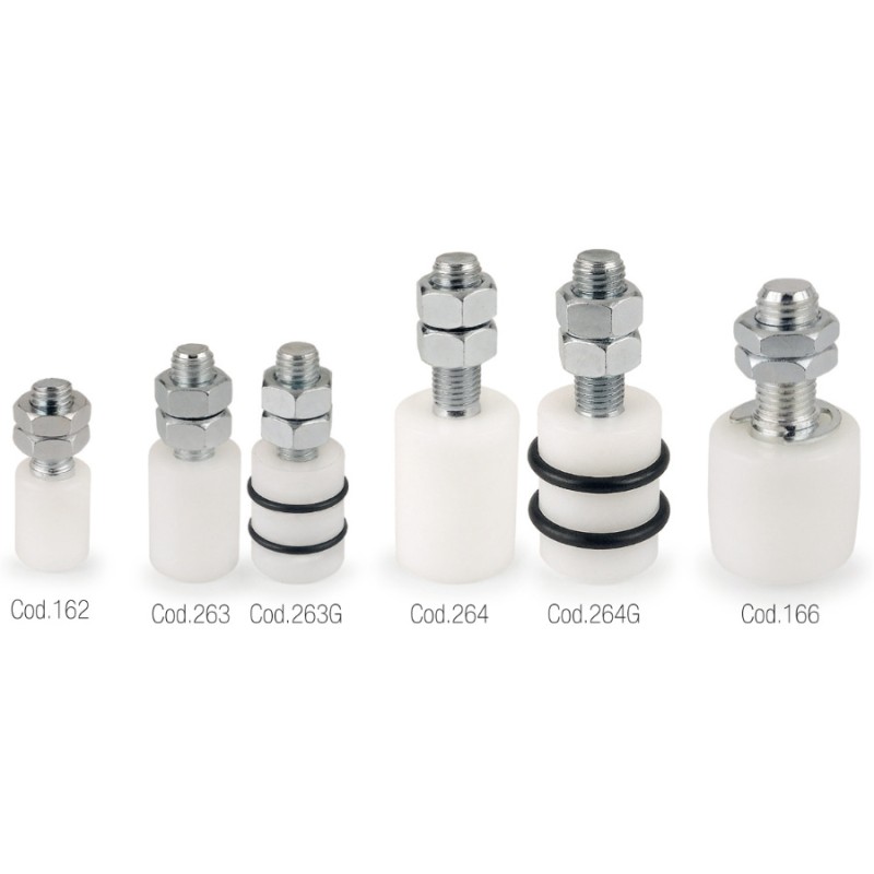 Ролики с фиксирующим штифтом для откатных ворот