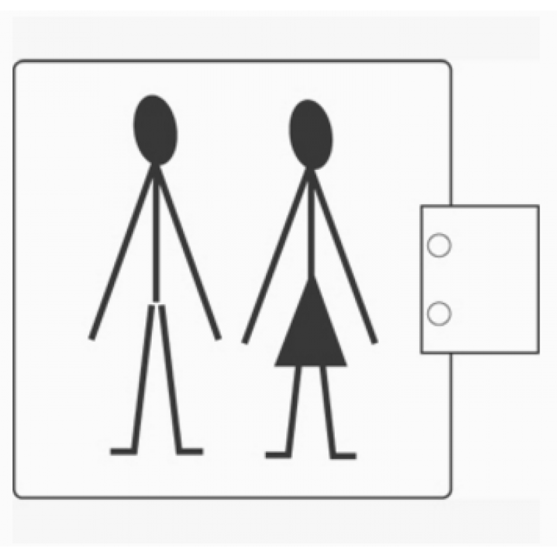 PBA 2032 Шахтные Пара WC из нержавеющей стали AISI 316L