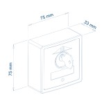 Селектор ключей для наружных ворот PLA-ABS VDS