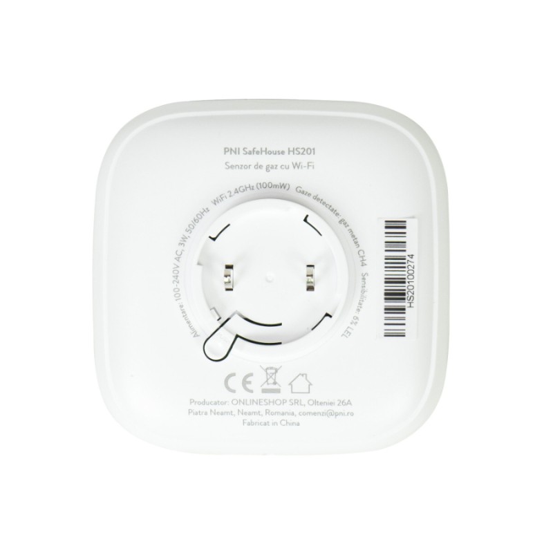 Датчик метана (CH4) PNI SafeHouse HS201 Wi-Fi