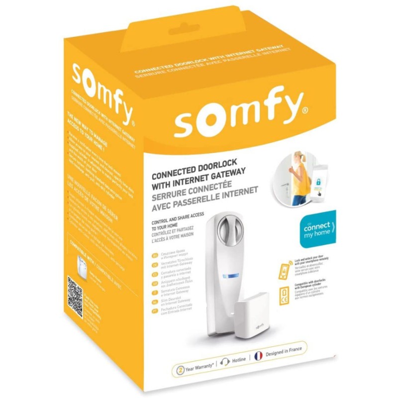 Somfy Connected Lock и Интернет-шлюз