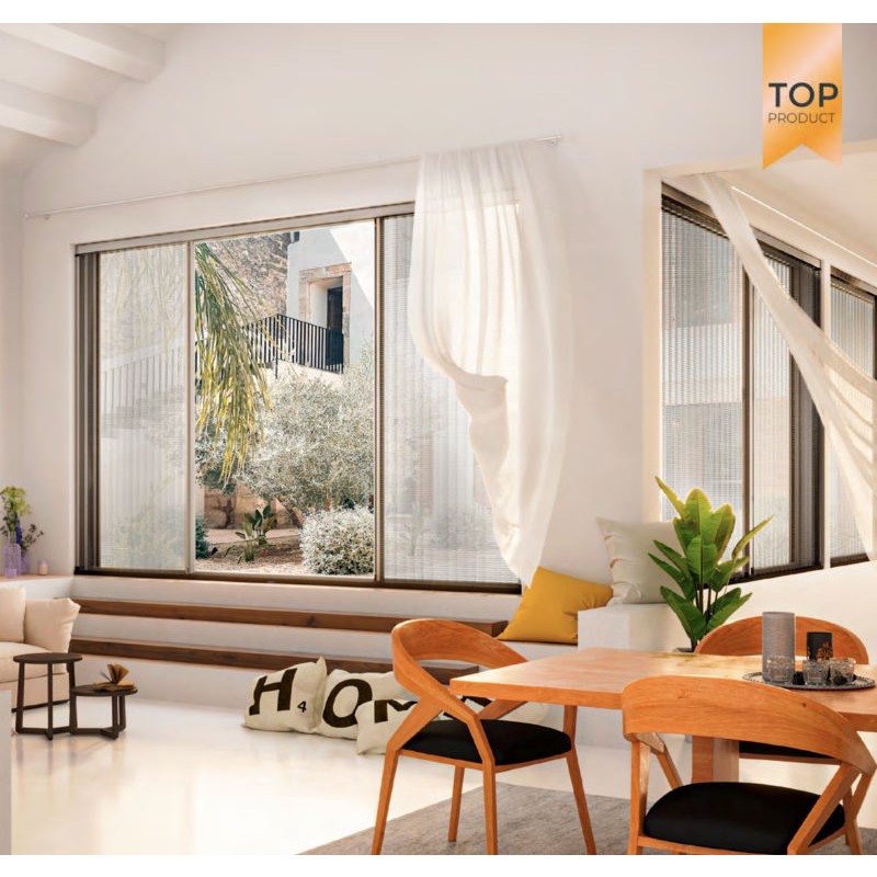 Sincropliss Effezeta Плиссированная сетка от насекомых Двойная дверь