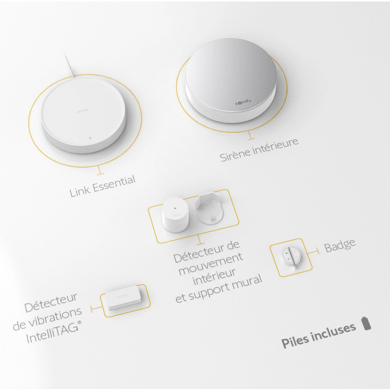 Somfy Protect Home Alarm Starter Pack Защита от кражи для небольших помещений