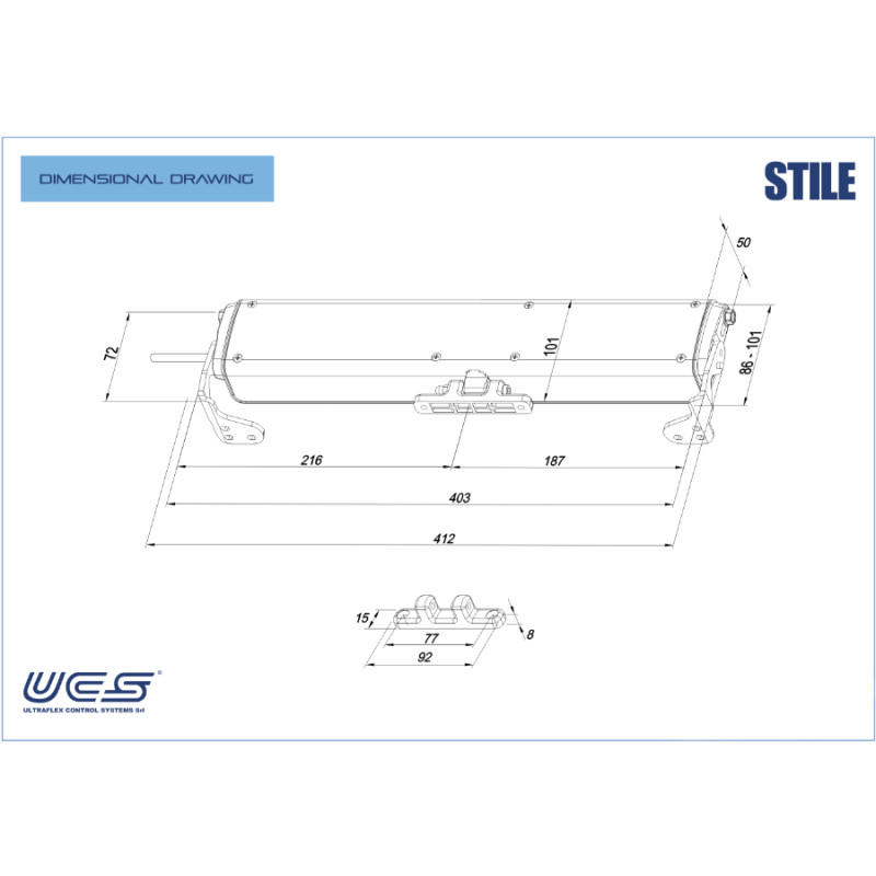 STILE UCS Ultraflex Цепной привод для окон Made in Italy