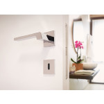 Stream Zincral Linea Calì Door Handle with Lowered Rosette