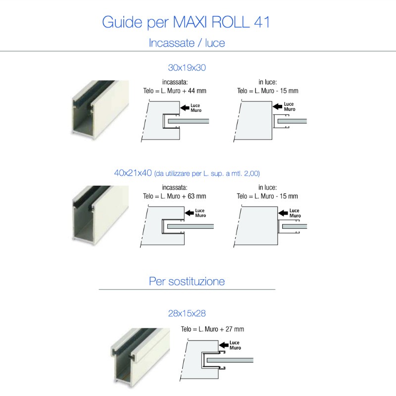 Алюминиевые рольставни высокой плотности Pasini MAXI ROLL 41