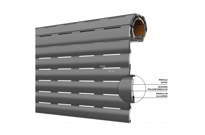 Алюминиевые рольставни AriaLuceTherm из ПВХ, пропускающие больше воздуха и света