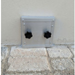 Герметичная заглушка от затопления для приямка окна 25x25 см