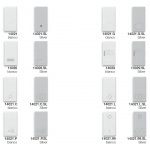 Символы и цвета кнопок Plana Vimar 1 на выбор