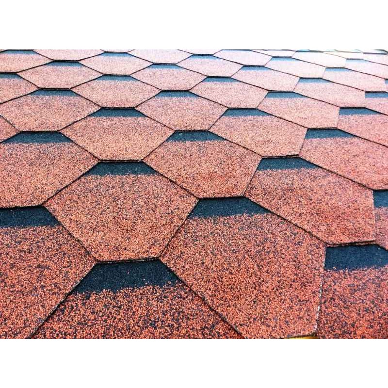 Битумная черепица Цвета Упаковка 2,3 кв.м