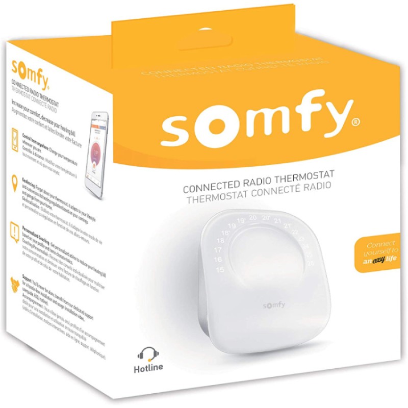 Беспроводное программируемое радио подключением Somfy Wifi