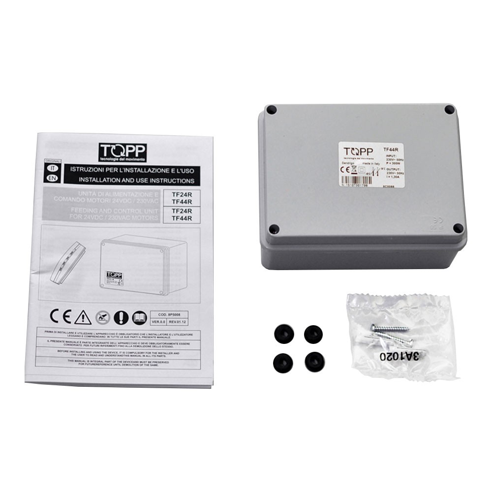 TF24R Command Unit и питания 24V 4 Выходы Topp