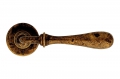 Tosca Aged Bronze Shabby-Chic Дверная ручка в возрасте розетке Linea Calì