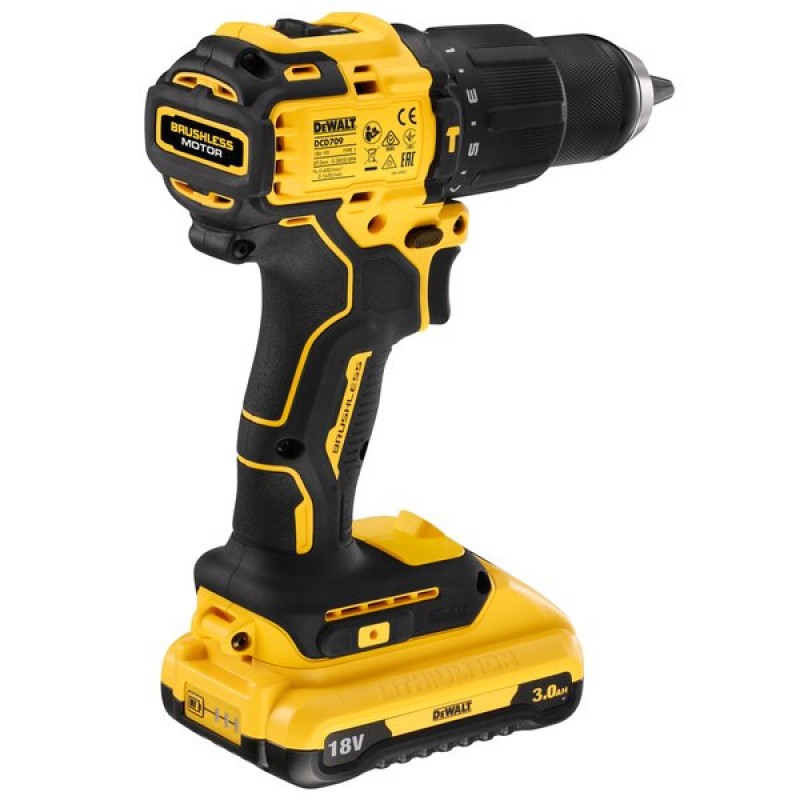 Ударная дрель DeWalt DCD709D2T-QW
