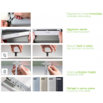 Тройной привод Liwin цепи L35 3W-Net 230 L =2500<3750 Comunello Mowin