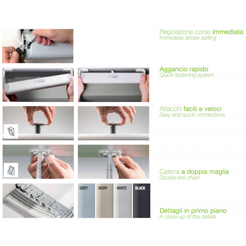 Тройной привод Liwin цепи L35 3W-Net 230 L =2500<3750 Comunello Mowin