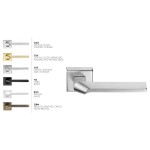 Vera Arieni Дверная ручка квадратной розеткой итальянское производство