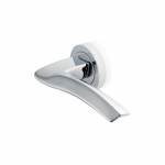 Ветер Дизайн Manital полированный хром пара ручек на Rosetta